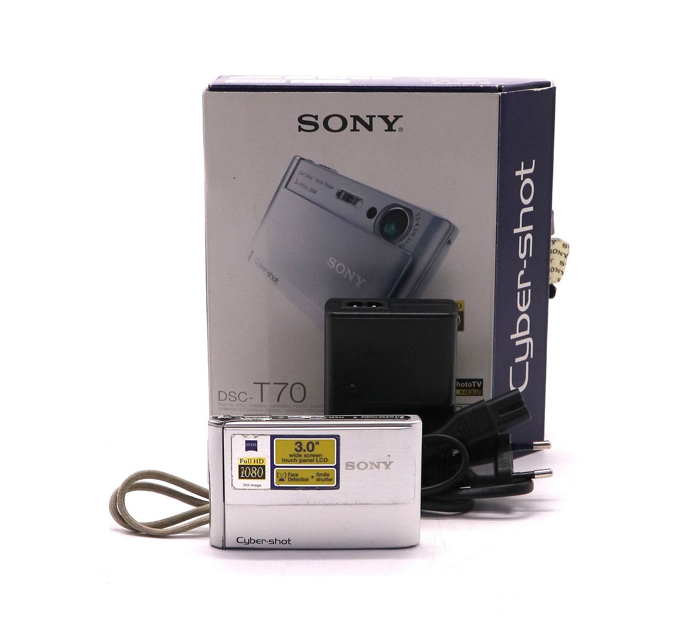 Фотоаппарат Sony Cyber-shot DSC-T70 в упаковке купить на OZON по