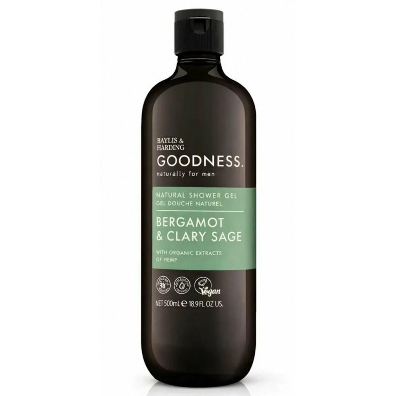 Baylis & Harding - Goodness Men Bergamot & Clary Sage Shower Gel Гель для душа 500 мл купить