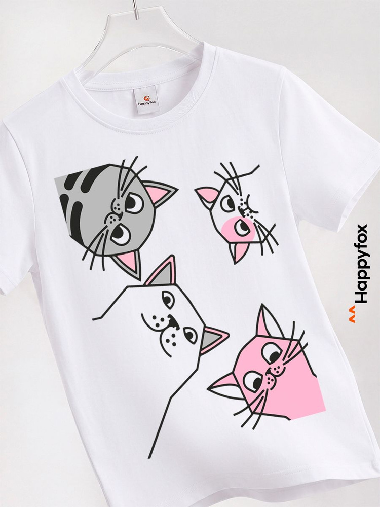 Футболка Happyfox для девочек #1