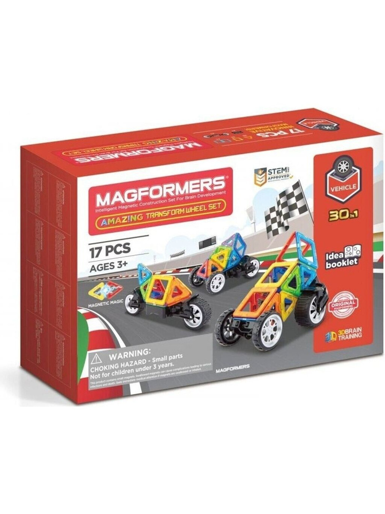 Конструктор Magformers Amazing Transform Wheel Set #1