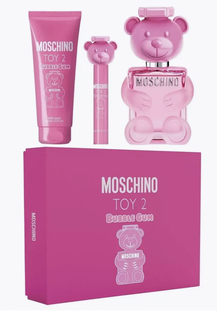 Набор подарочный Moschino toy Boy 3в1 мишка 210мл Духи 210 мл (1411391163)