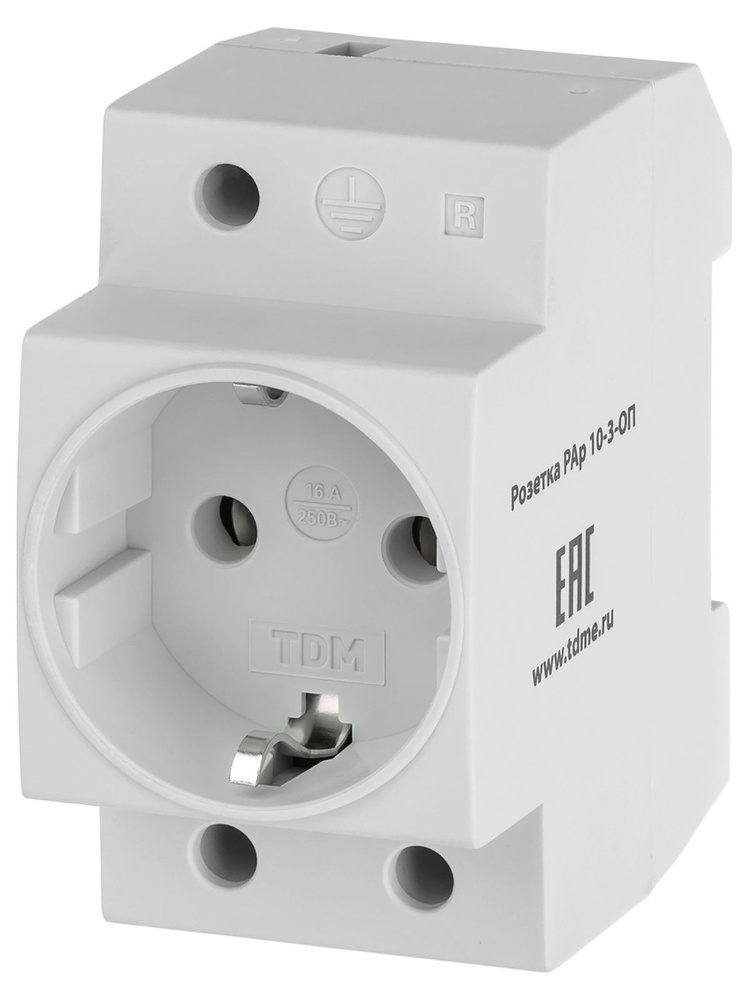 Розетка на DIN-рейку TDM Electric РАр (SQ0209-0001) - купить по низкой ...