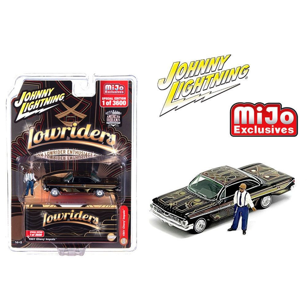 Машинка Johnny Lightning 1/64 JL 1978 Chevy Monte Cario 1961 Chevrolet  Impala Lowrider Chase Special Edition Die-cast Alloy Car Model Collection  Toy Gift - купить с доставкой по выгодным ценам в интернет-магазине OZON  (1410670380)