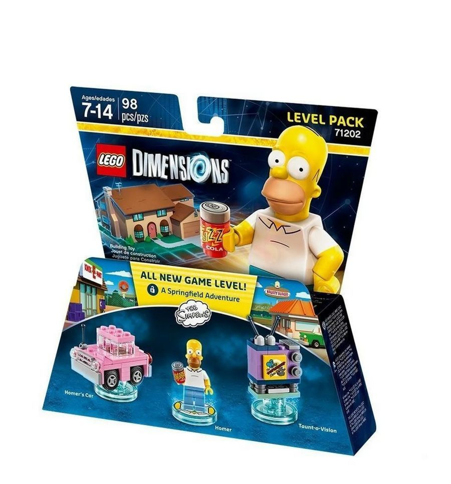 Конструктор LEGO DIMENSIONS Набор уровней Симпсоны (71202)