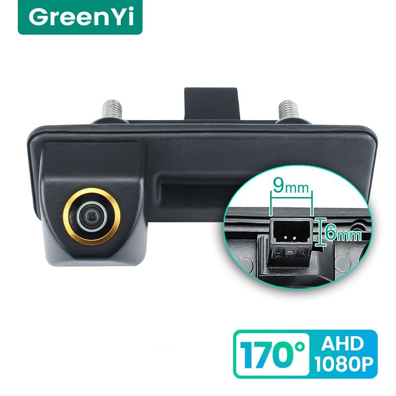 Автомобильная камера заднего вида GreenYi 170 HD 1080P для автомобиля VW Skoda Octavia A5 A7 3 Superb #1