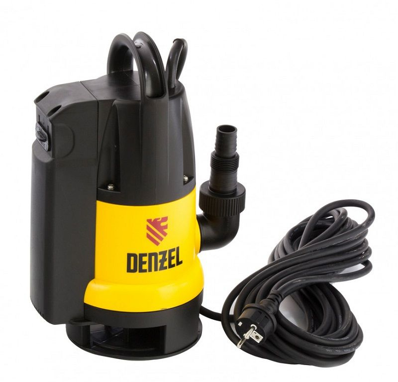Дренажный насос Denzel DP800A ( 800 Вт, подъем 5 м, 13000 л/ч ...