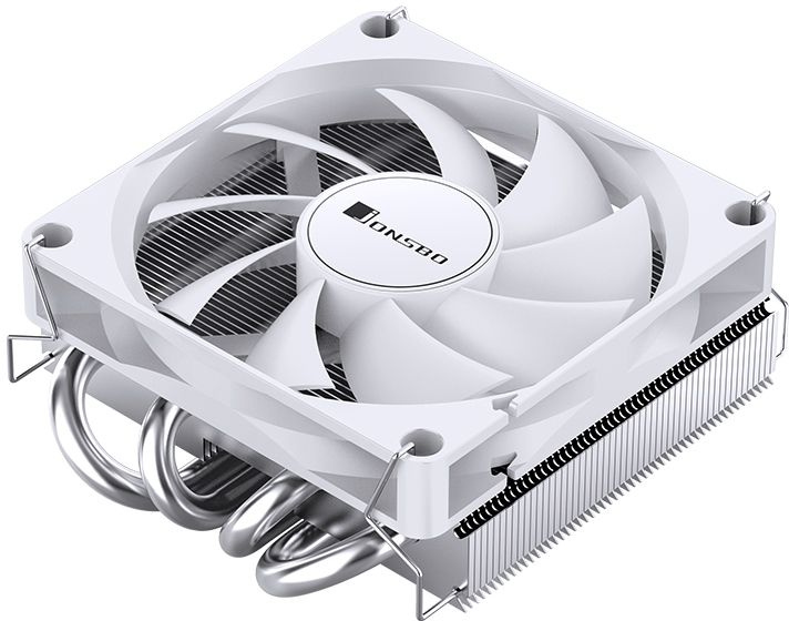 Кулер JONSBO HP-400S White LGA1700/1200/115X/AM5/AM4 низкопрофильный 36 ...