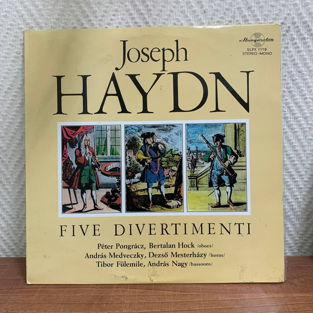 Виниловая пластинка: Joseph Haydn. Five Divertimenti. #1