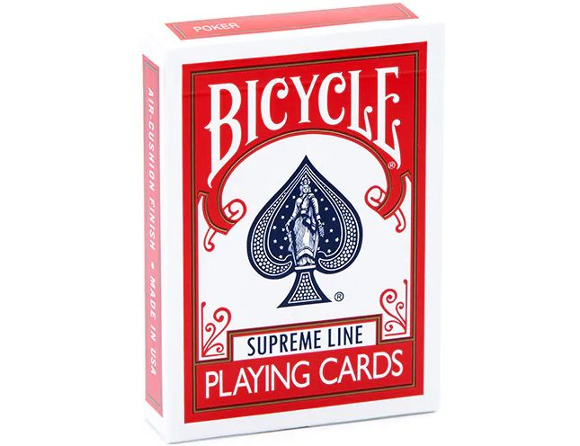 Карты Bicycle Supreme Line Standard red / Суприм красные #1