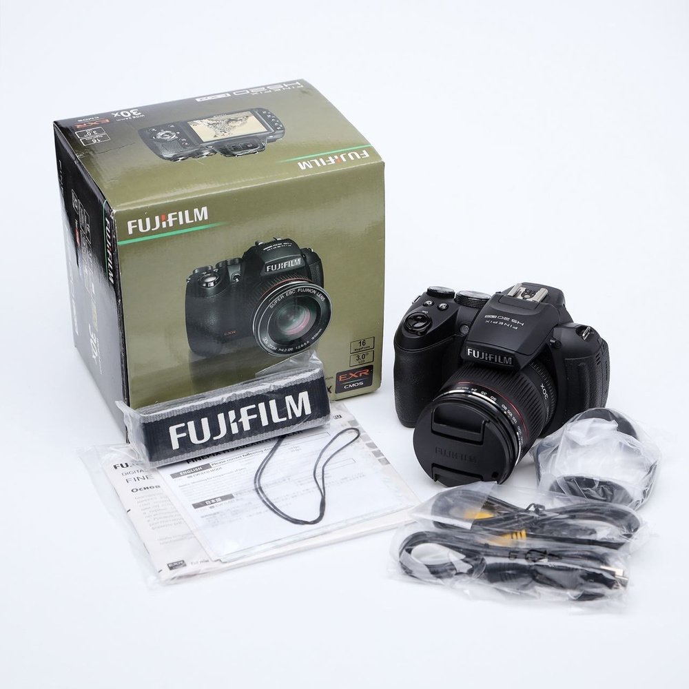 Компактный фотоаппарат Fujifilm Hs20, черный - купить по выгодным ценам в  интернет-магазине OZON (1422552304)