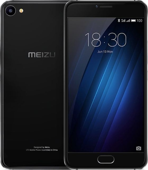 Meizu Смартфон U20 32GB 3/32 ГБ, черно-серый, черный #1