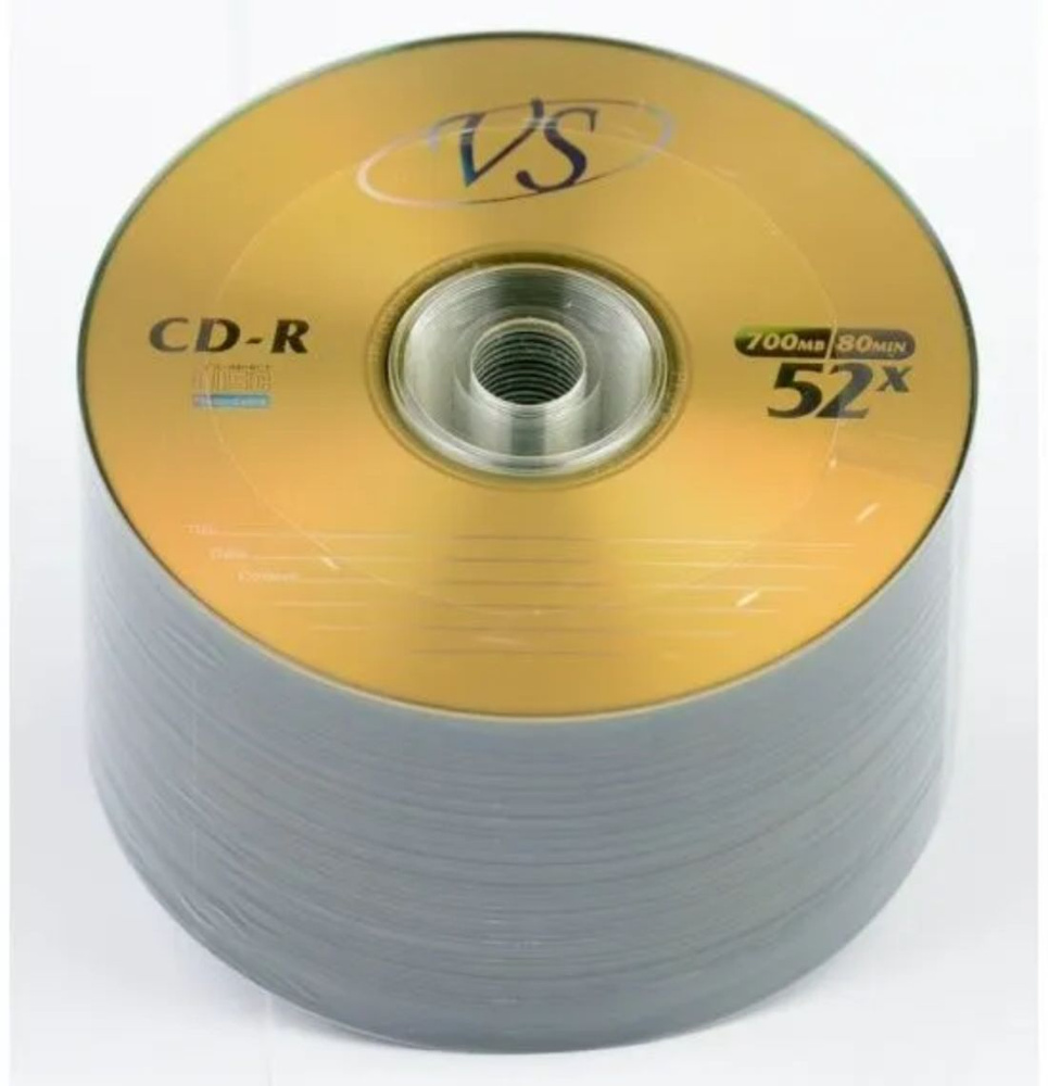 Диск CD-R VS 700 Mb, 52x, Bulk (50) - купить с доставкой по выгодным ...