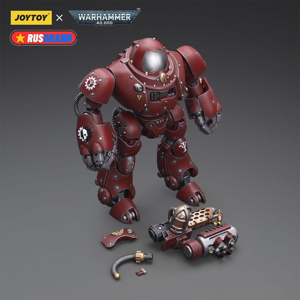 Подвижная фигурка JOYTOY Warhammer 40000 Adeptus Mechanicus Kastelan Robot  with Incendine Combustor - купить с доставкой по выгодным ценам в  интернет-магазине OZON (1427525044)