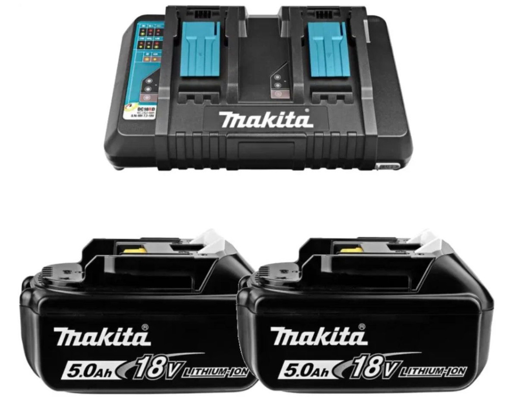 Набор Makita 191L75-3 (АКБ BL1850B x 2шт., ЗУ DC18RD) #1