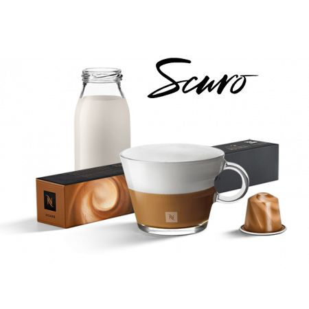 Кофе Nespresso SCURO в капсулах, 10 шт., для кофемашин Original #1