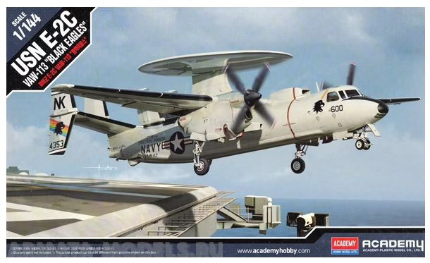 Самолет U.S. Navy E-2C WAV-113 Black Eagles 1:144 - купить с доставкой ...