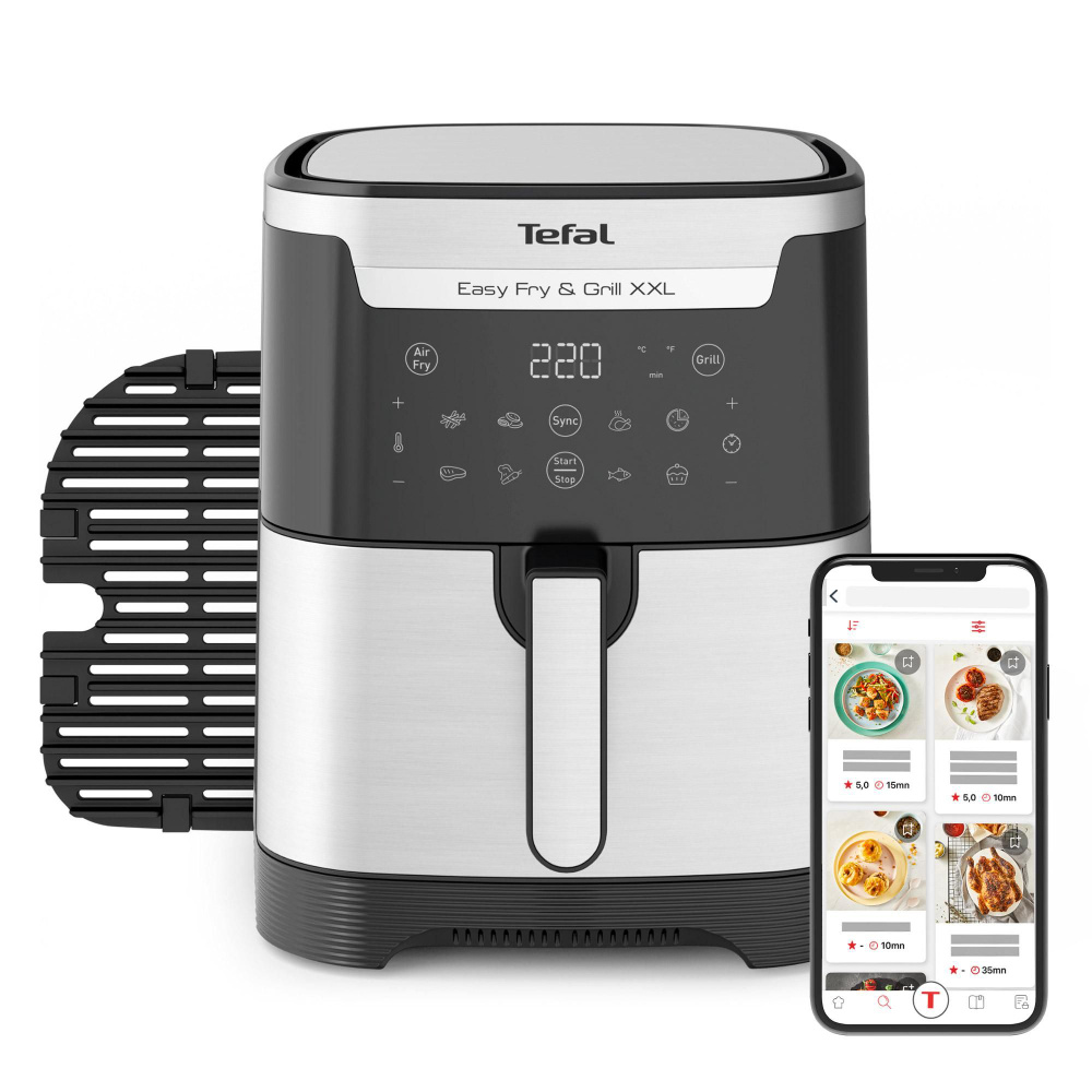 Фритюрница Tefal Easy Fry & A; Grill XXL EY801 1830W 6.5 l