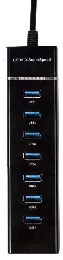 Док-станция Olaf HUB007, концентратор, мульти-USB-разветвитель, порты, концентратор, адаптер питания, #1