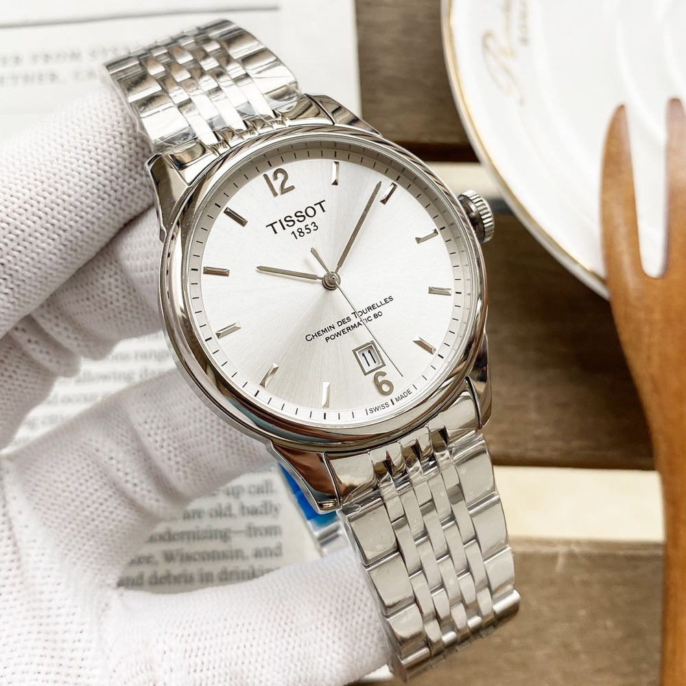 Tissot Часы наручные Механические Tissot white shell 1 - купить с ...