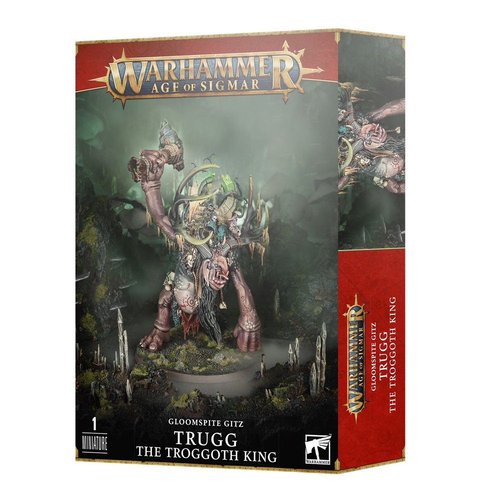 Миниатюры для настольной игры Games Workshop Warhammer Age of Sigmar: Gloomspite Gitz - Trugg the Troggoth #1