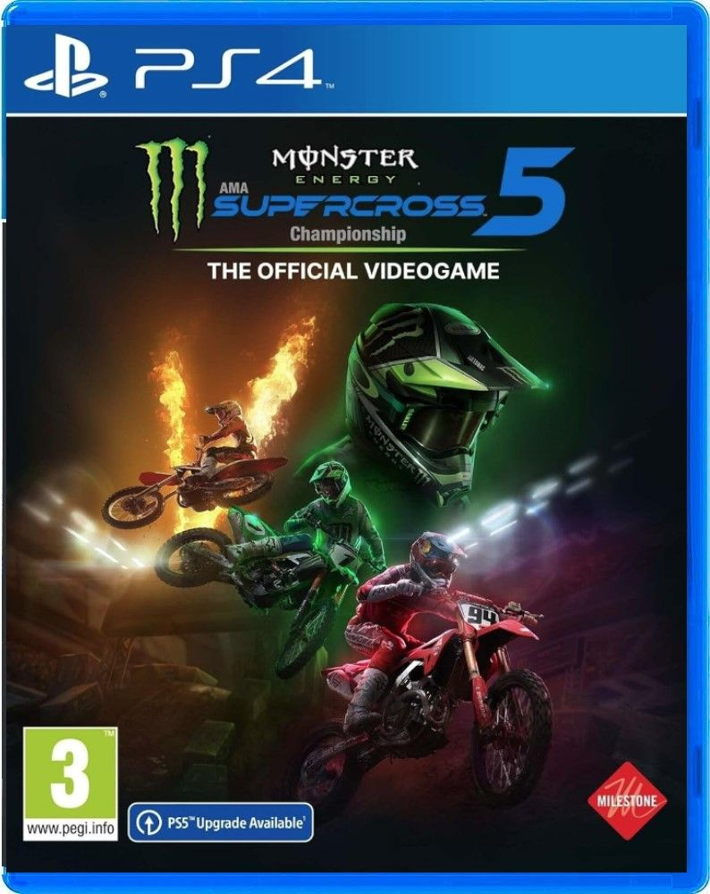 Игра Monster Energy Supercross - The Official Videogame 5 (PlayStation 4,  PlayStation 5, Английская версия) купить по низкой цене с доставкой в  интернет-магазине OZON (1467418459)