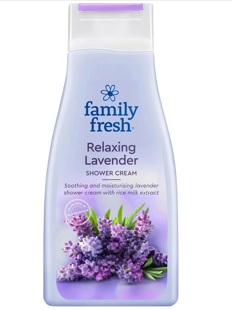 Гель-крем для душа Family Fresh Relaxing Lavender 500мл #1