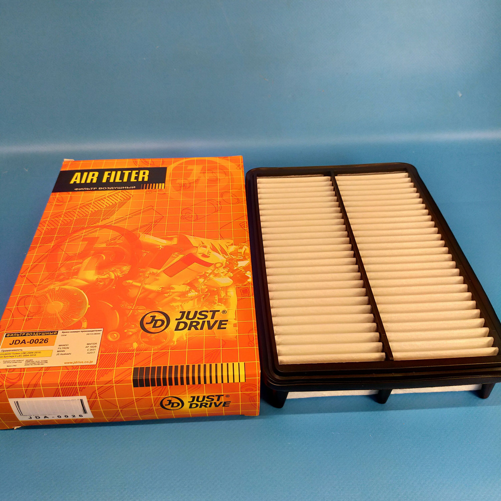 Фильтр воздушный Just Drive Hyundai Tucson 1, Kia Sportage 2, Kia ...