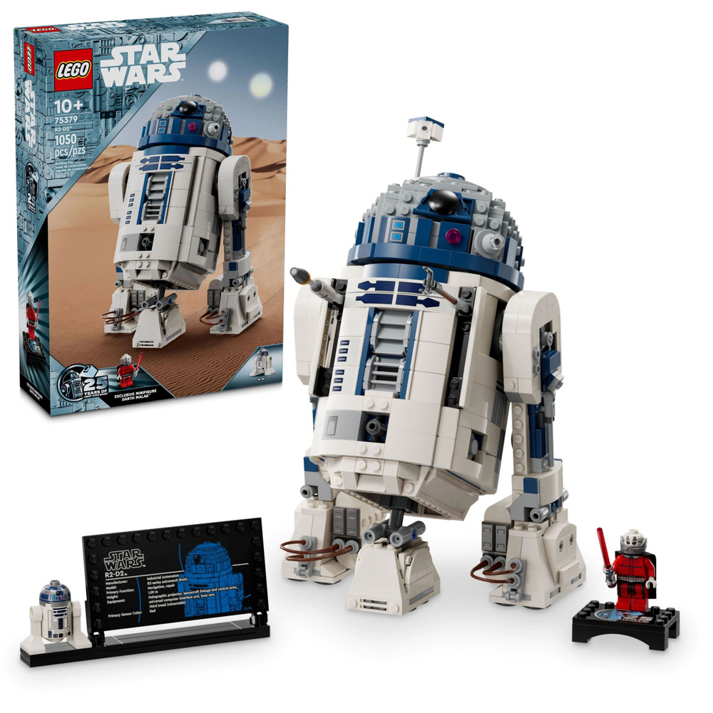 лего Star Wars серия, LEGO 75379 R2-D2, lego конструктор для мальчика, лего  для девочек - купить с доставкой по выгодным ценам в интернет-магазине OZON  (1467918953)