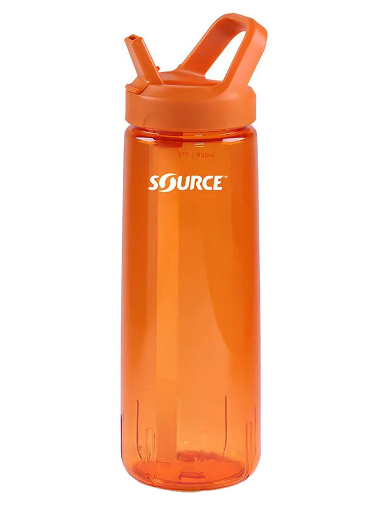 Бутылка Source Act Tritan Single Wall 0.95L Amber Orange (Б/Р) #1