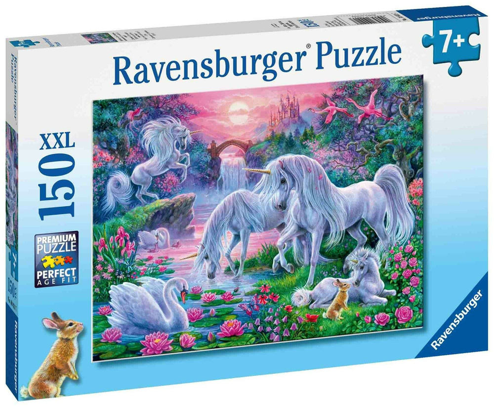 Пазл Ravensburger Единороги в лучах заката, 150 деталей 10021 #1