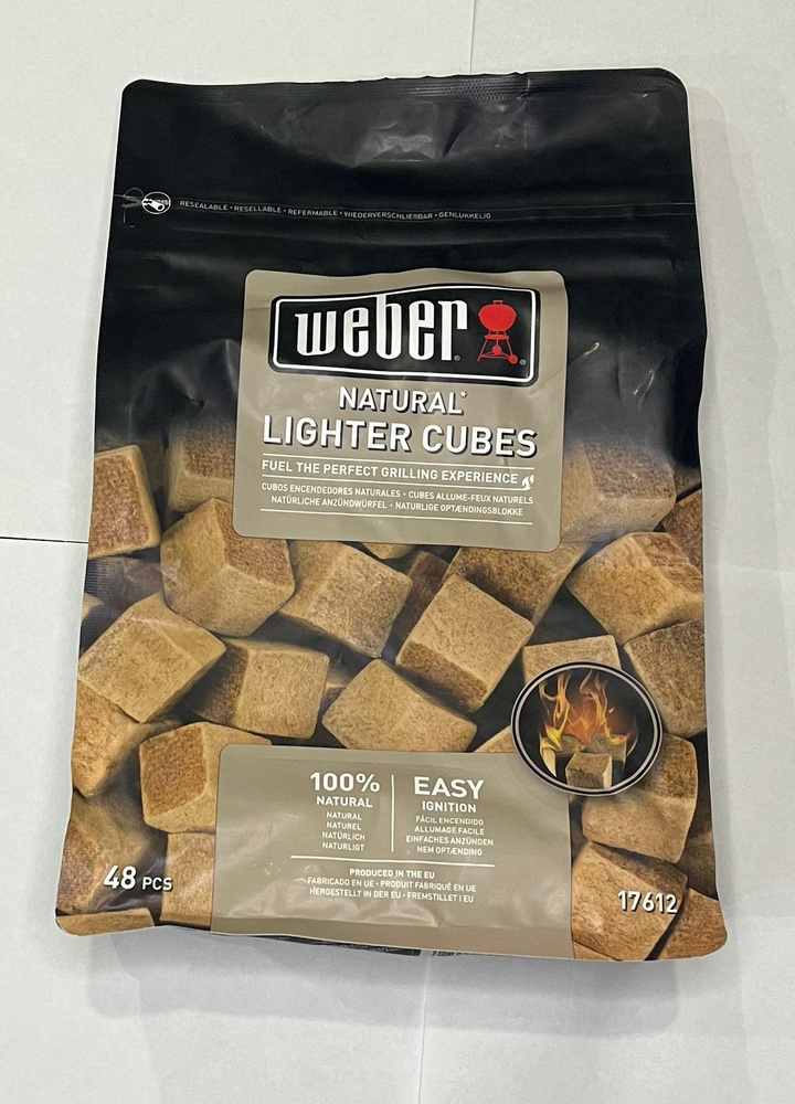 Прессованные сухие кубики Weber, 48 шт - купить с доставкой по выгодным ...