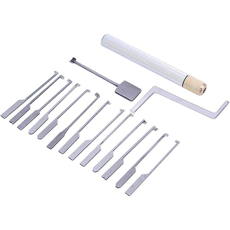 Набор отмычек для открывания замков из 15 предметов, подходящий для ...