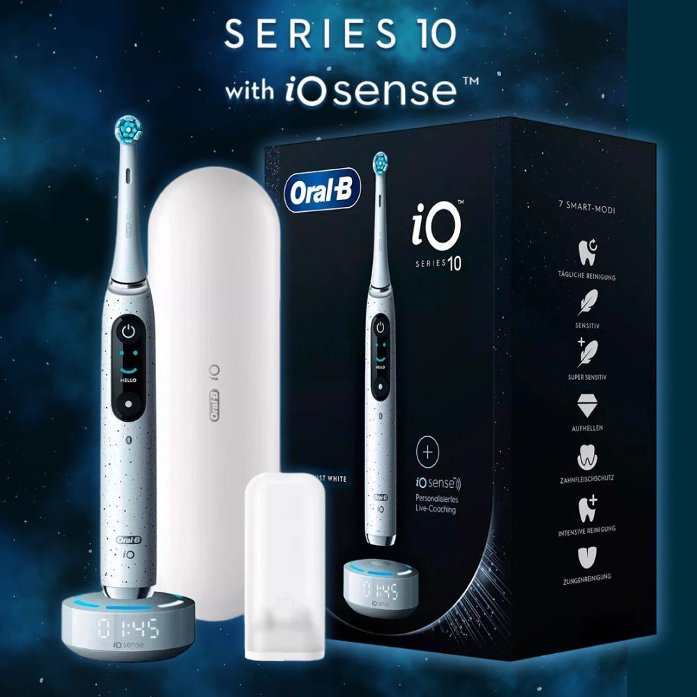 Электрическая зубная щетка Oral-B iO Series 10 Stardust White - купить ...