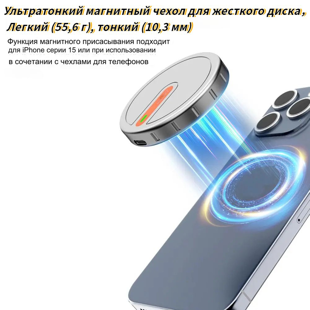 Коробка для жесткого диска/твердотельный диск 2230/магнитное всасывание ...