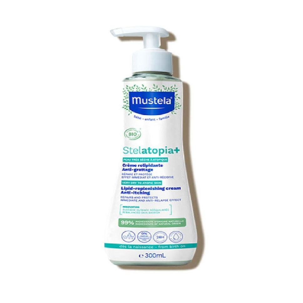 Mustela Stelatopia Липидный обновляющий крем 300 мл #1