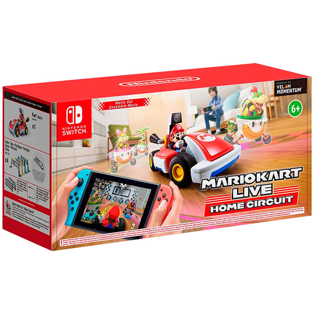 Игра Mario Kart Live: Home Circuit - набор Mario (Nintendo Switch,  Английская версия)