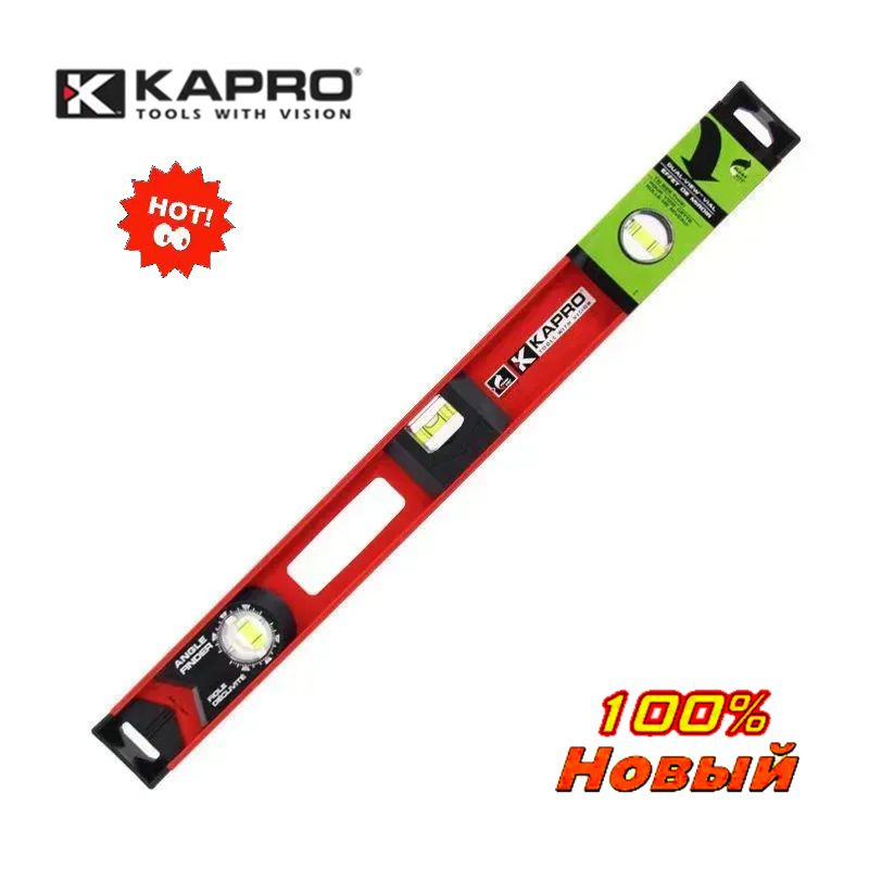 Горизонтальная линейка типа KAPRO, блистер с поворотом на 360 градусов ...