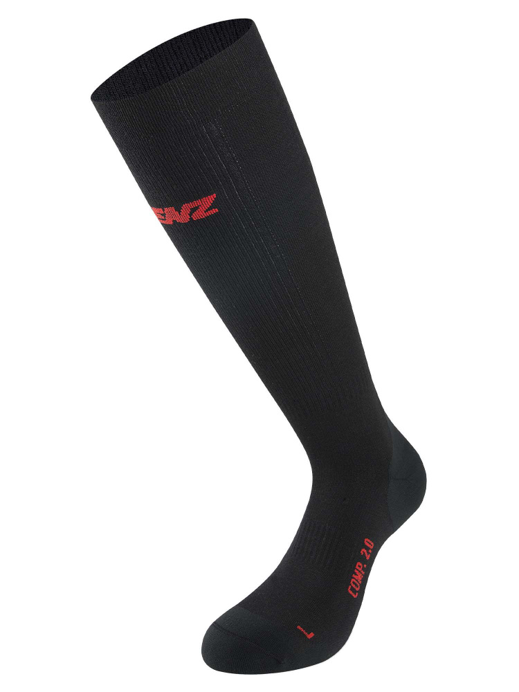 Носки Lenz Compression 2.0 Merino Black (Us:l) #1