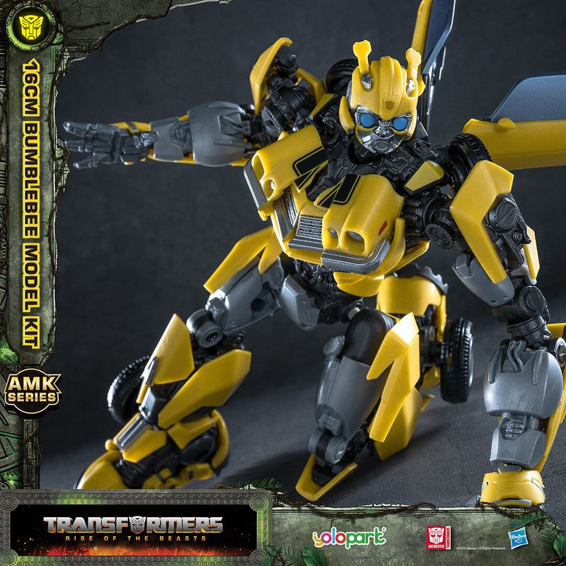 трансформеры Hasbro;Yolopark amk Transformers : Rise of the Beasts 16cm Bumblebee Model Kit;шмель фигурки #1