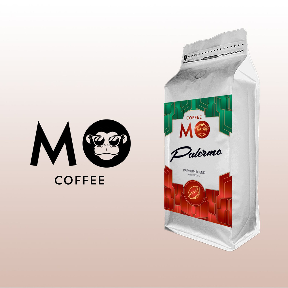 Кофе в зернах MO Coffee PALERMO Premium Arabica Blend 1 кг #1