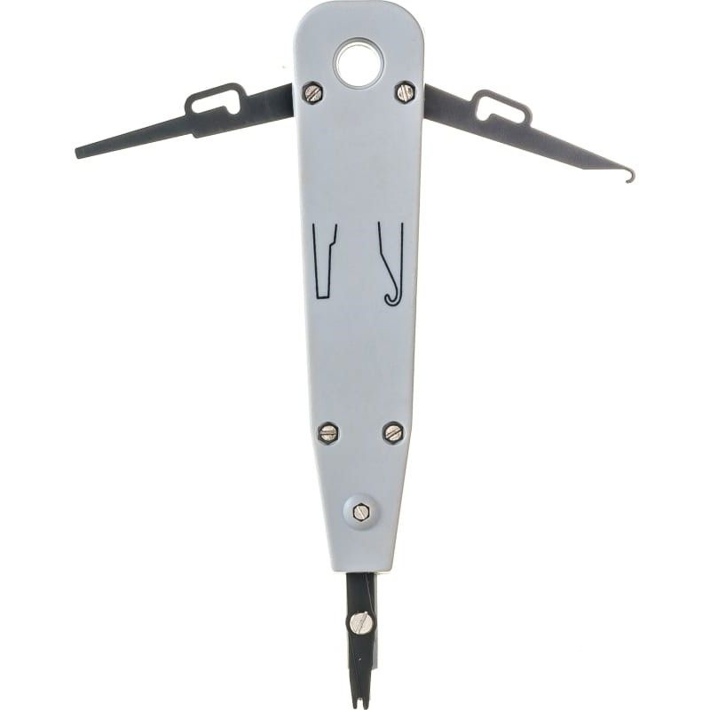 Инструмент для заделки кабеля (витая пара) ITK, тип Krone, с крючками, серый  #1