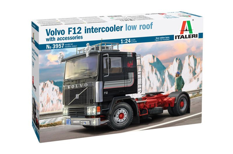 3957 ITALERI Volvo F12 Intercooler Low Roof with accessories сборная модель автомобиля масштаб 1/24  #1