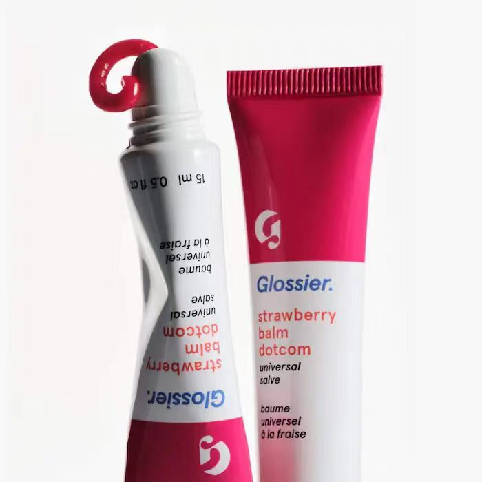 Бальзам для губ Glossier Lavender Balm Dotcom, strawberry, США, 15мл. #1