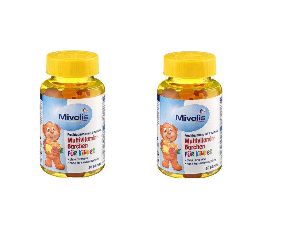 Mivolis Multivitamin Barchen Миволис Фруктовые мишки для детей с ...