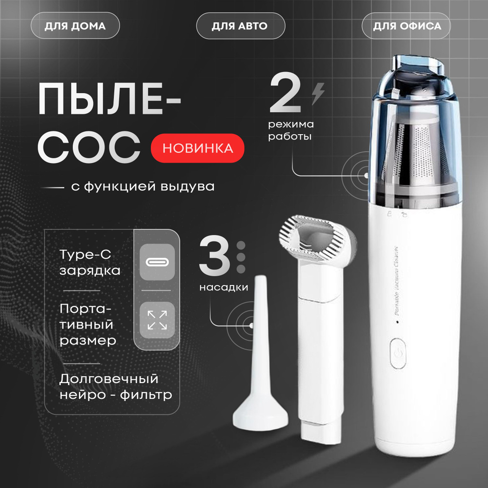 Ручной пылесос для автомобиля беспроводной , автомобильный беспроводной ...