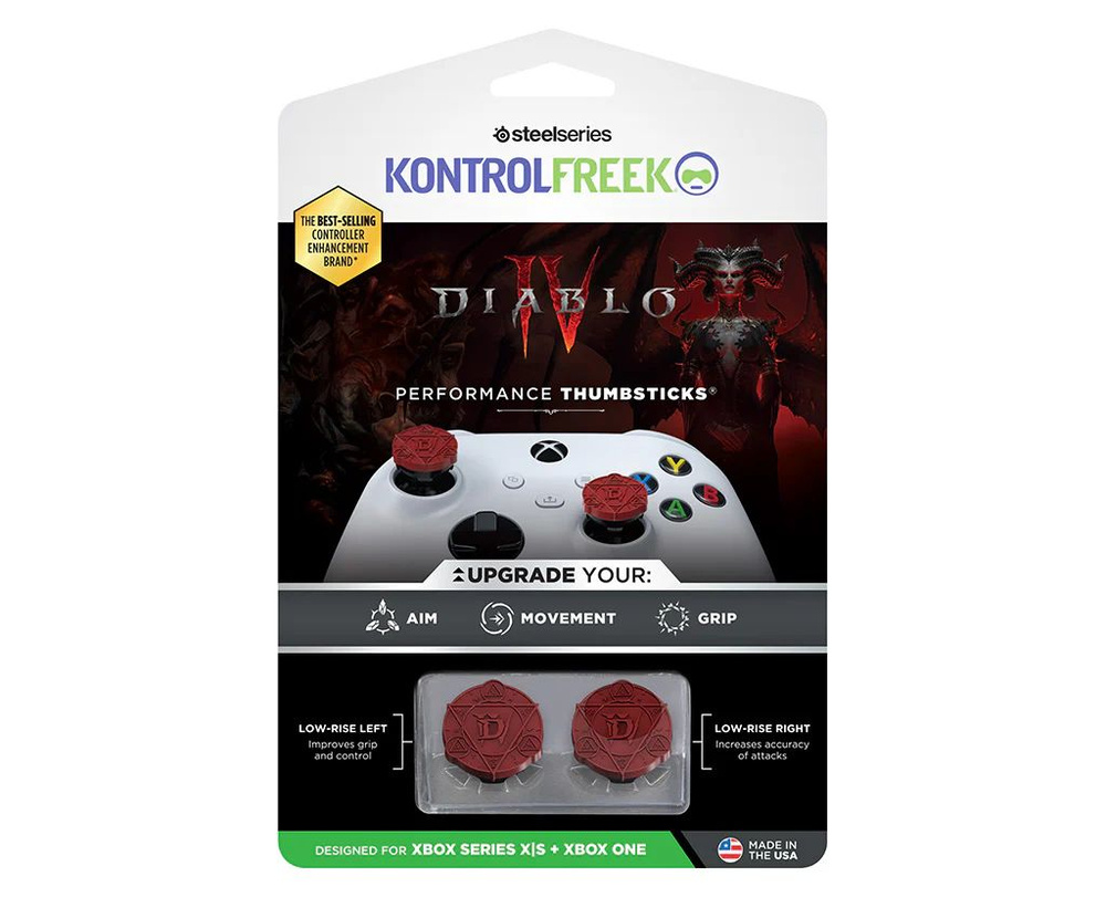 Насадки на стики FPS KontrolFreek Diablo 4 для геймпада Xbox One / Series S X накладки 100  #1