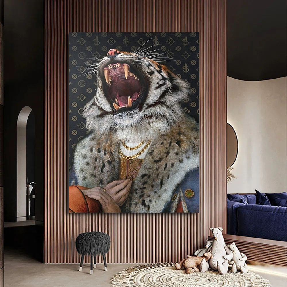 Картина Тигр, 30х40 см. #1