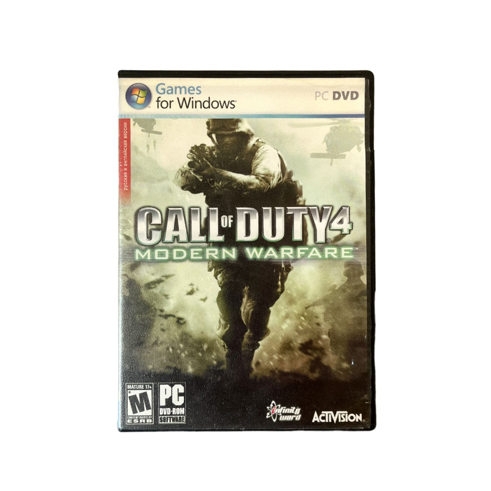 Игра Игра PC DVD-Rom Call Of Duty 4: Modern Warfare (Shooter, Activision, 2007) (PC, Windows, Русская #1