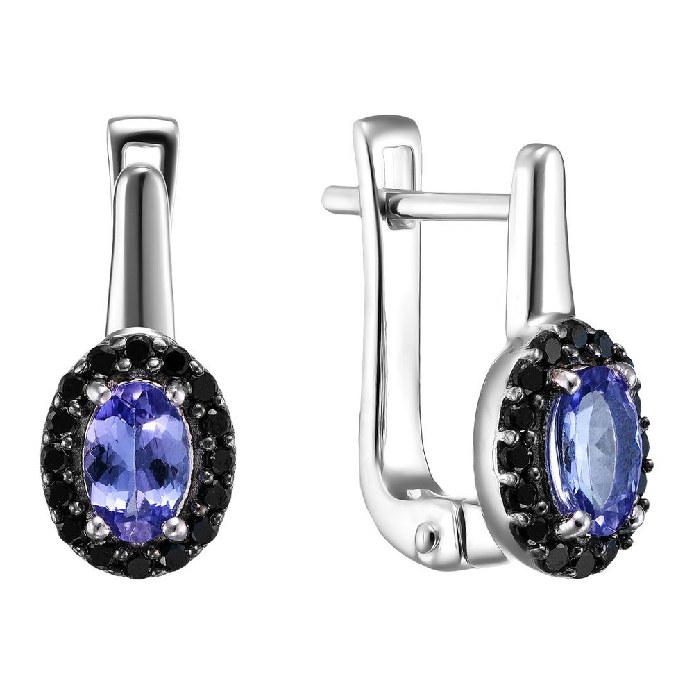 Серьги серебро 925 женские с камнями, Ювелирочка - купить с доставкой ...