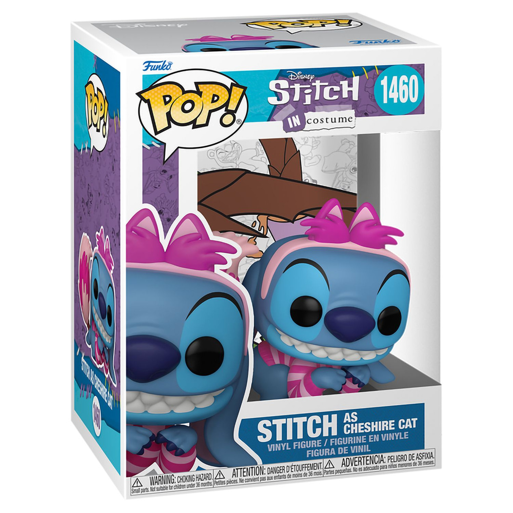 Фигурка коллекционная Funko POP! Disney Lilo & Stitch in Costume Stitch as Cheshire Cat (1460)  #1